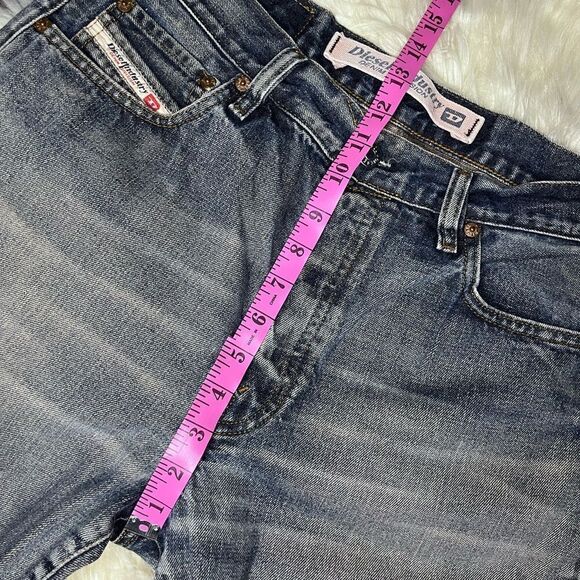 Diesel Industry vintage button fly relaxed denim jeans sz 33 - Picture 8 of 9